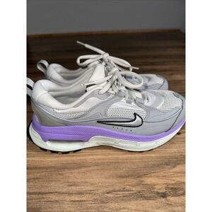 Nike Gray and Purple Athletic Shoes